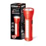 Eveready Apollo DL20, Rechargeable 1W Led Torch Cum 1.4W Emergency Sidelight/Face Light, Type-B/Micro USB Fast Charging, Overcharge & Deep Discharge Protection, Powered By Li-Ion Battery