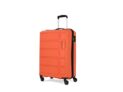 Kamiliant American Tourister Harrier|Cabin Trolley Bag Small Size (56 cms) for Travel| Hard Case Polypropylene (PP) Suitcase|360° 4-Wheel Spinner Luggage Trolley|Combination Lock|Carrot Orange
