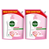 Dettol Liquid Handwash Refill – Skincare Moisturizing Hand Wash, 1350 ml, Pack of 2