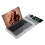 Acer ChargeMate 4-in-1 Wireless Charging Laptop Sleeve for 13″ – 16″ Laptops | Qi Fast Charging Pad for Phone & Earbuds | Mousepad | Height Adjustable Flap | Magnetic Closure | Waterproof (Grey)