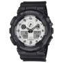 Casio G-Shock GA-100WD-1ADR Analog-Digital White Dial Men (G1635)