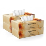 Amazon brand- Amazon Basics 2-Ply Facial Tissue paper 400 pulls | 100 pulls x Pack of 4| Soft, Absorbent, Gentle| Chemical-Free