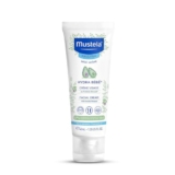 Mustela HydraBebe Facial Cream – 40ml | Nourishing Face Lotion for Normal Skin | Hypoallergenic, Long-Lasting Hydration with Sweet Almond & Jojoba Oil | Gentle Care for Newborns & Babies