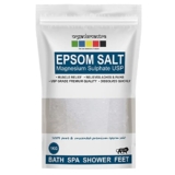 Organix Mantra Epsom Bath Salt Crystal and Bath | For refreshing bath soak, relieves aches & pain – 1KG