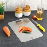 Tosaa (DP-101) Stainless Steel Chopping Board Vegetable,Fruit Cutting, Kneeding, Cake Prep, Heavy Duty Chopping-Board – 1.5MM
