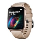 Fastrack Volt S1 Smart Watch for Man and Women Latest with 1.83″ Display, Silicone Strap, BT Calling, 100+ Sports Modes, Heart Rate, SpO2, IP68, Ideal Smartwatch for Boys and Girls (Beige)
