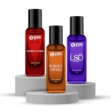 Beardo The Intense Core-LSD,Whisky Smoke & GodFather Perfume for Men (20ml x 3) | Long Lasting Fragrance | Long Lasting Perfume for Men | Gift for Men | Gift for Friend