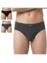 Levi’s Men 100 CA STYLE 11 COMFORT BRIEF DK. GREY MELANGE,BLACK,N.MELANGE P3 Size- L