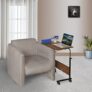 DELITE KOM Bunny Engineered Wood Study Table DIY(Do-It-Yourself) (Acacia Dark_Black)