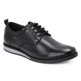 Red Chief Nubuck Leather Formal Derby Shoes for Men | Lace-Up Shoes for Men | Black | RC3485