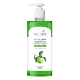 Biotique Green Apple Shine & Gloss Shampoo & Conditioner| Promotes Healthy, Shiny and Glossy Hair | Nourishes Scalp | Makes Hair Soft & Smooth |100% Botanical Extracts| All Skin Types | 500ml