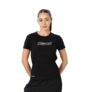 XTEP Women’s Training T-Shirt Cool & Comfortable Dailywear | Quick Dry Breathable T-Shirt | Gym Running Workout | Black XL