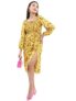 KETCH Womens Dress Yellow
