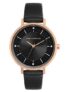 French Connection Leather Analog Black Dial Women’s Watch-Fcn00010C, Band_Rose Gold