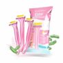 LetsShave Evior Bikini Line Trimming Razor for Women, Pack of 3 | Skin-Safe Blades | Sensitive Area Trimmer | Reusable, Irritation Free & Precise Hair Trimming for Bikini Area