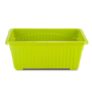 Kraft Seeds by 10CLUB 14inch Window Planters/ pots for plants, flower pot plant pots planters plastic pots for plants, plant pots for home décor flower pots for garden (Pack of of 1, Green)