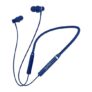 pTron Tangentbeat in Ear Bluetooth Wireless Headphones with Mic, Punchy Bass, 10mm Drivers, Clear Calls, Dual Pairing, Fast Charging, Magnetic Buds, Voice Assist & IPX4 Wireless Neckband (Navy)