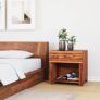 @home by Nilkamal Hulk Night Stand (Walnut)