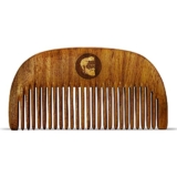Beardo Compact Wooden Comb | Style your beard hassle-free | Pocket-size Elegant Comb for hair & Beard styling | Light Weight For Healthy & Stylish Beard