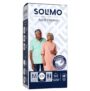 Amazon Brand – Solimo Adult Diapers Tape Style | Medium Size | 30 Count | Waist 28-45 Inch (71-114 cm) | Fast Absorption | Leak Proof | Unisex | For Men & Women