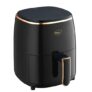 Pigeon Healthifry Digital Air Fryer, 360° High Speed Air Circulation Technology 1200 W with Non-Stick 4.2 L Basket – Black